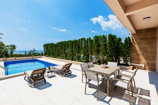 Poljana Olive Homes Residence Montenegro sea view pool 2