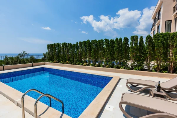 Poljana Olive Homes Residence Montenegro sea view pool 3